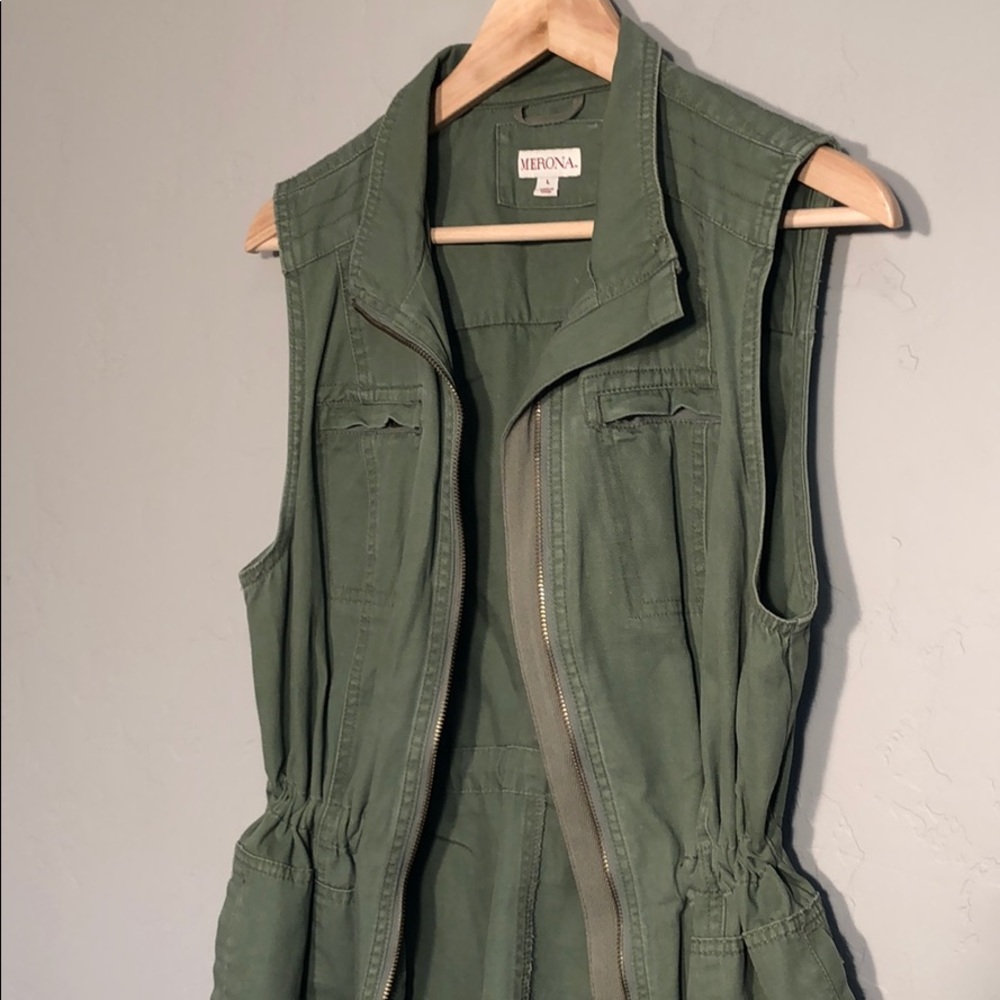 Army Green Utility Vest